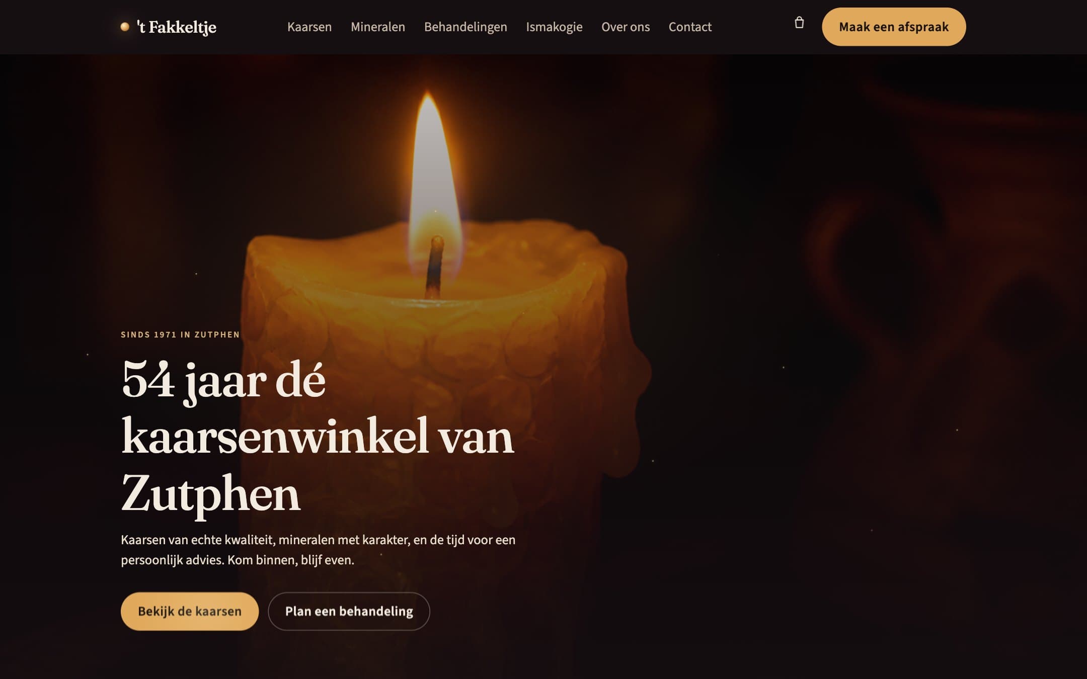 Nieuwe website van 't Fakkeltje