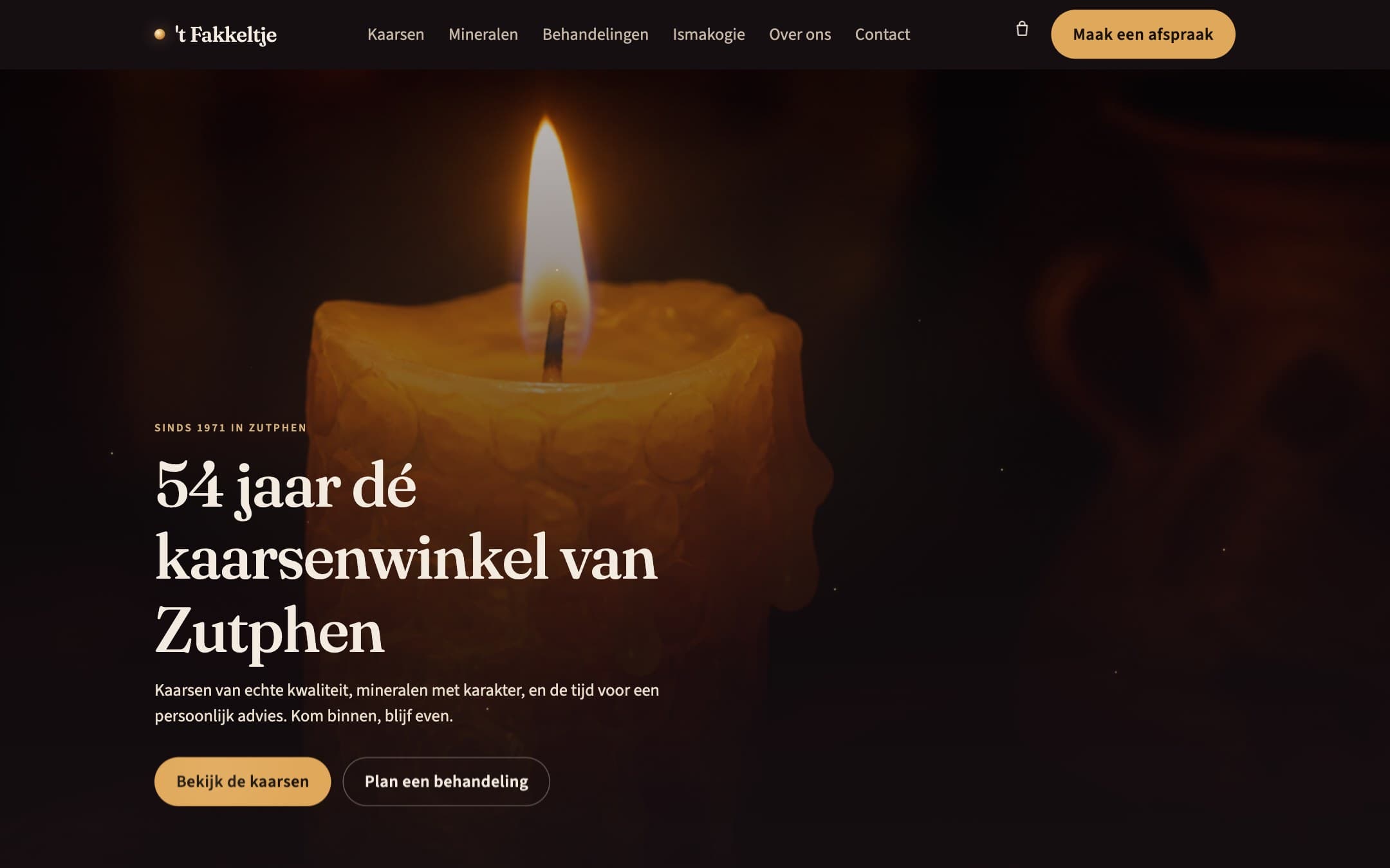 Website van 't Fakkeltje